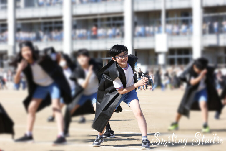 運動会の撮影は高さを変えて撮ろう
