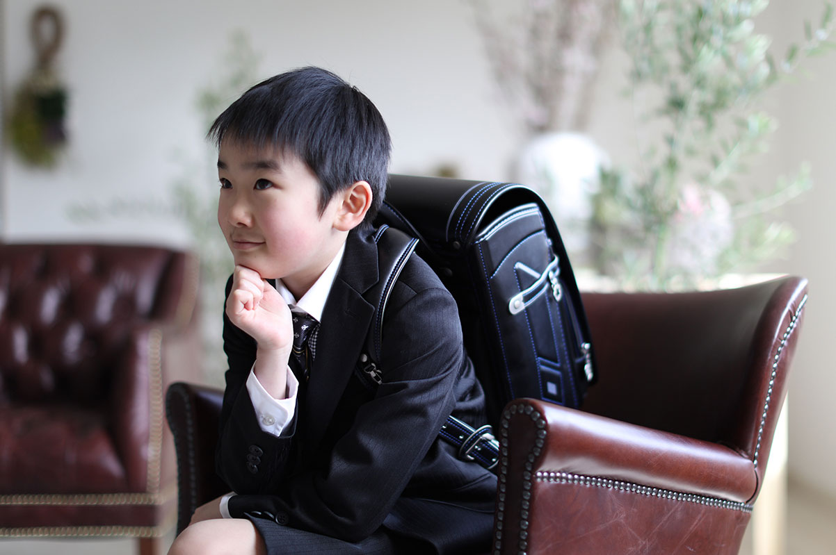 男前な入学写真