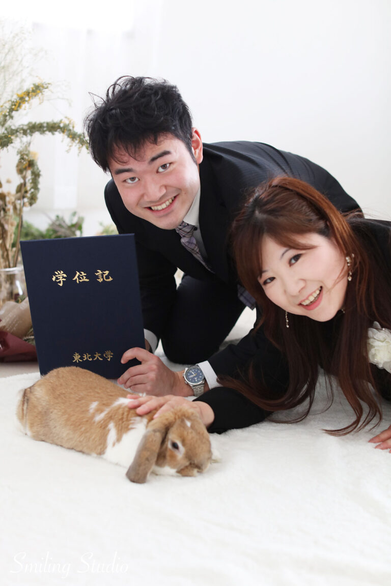 家族みんなが楽しい卒業フォト