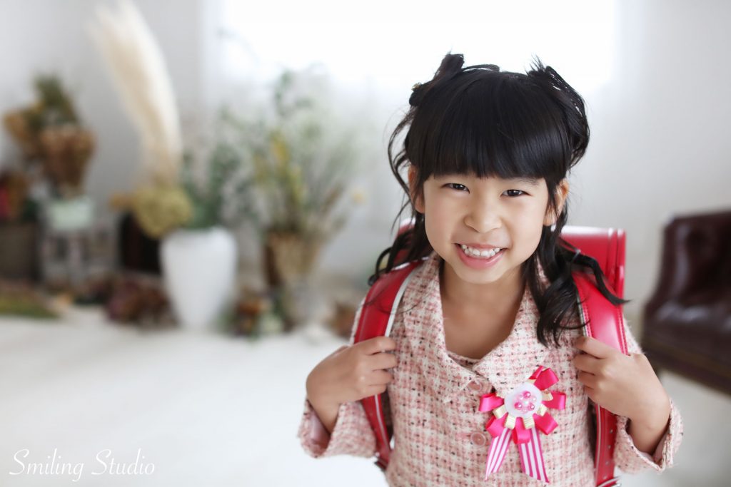 ちょっと遅めの入学写真