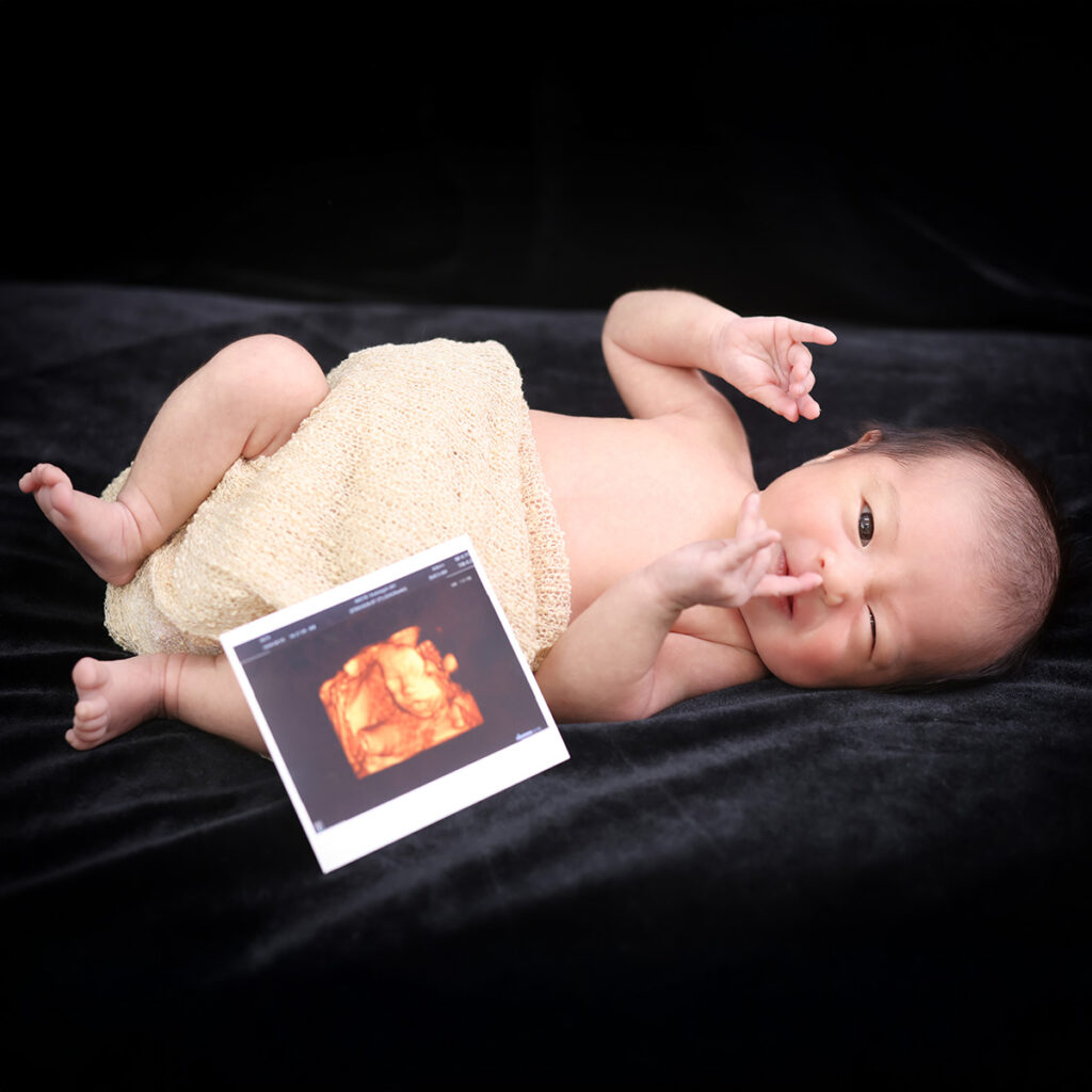 仙台のニューボーンフォト|生まれてすぐの赤ちゃんを残す完全貸切写真館